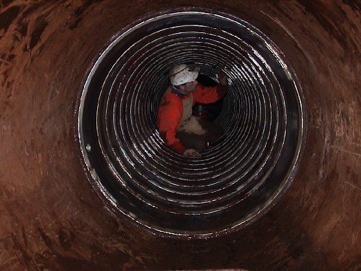 internal pipe joint seals in use