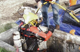 underwater pipeline repair