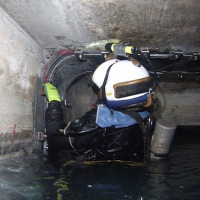 Protecting An Underwater Box Culvert's Joints Utilizing HydraTite