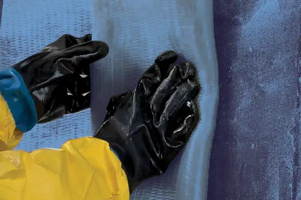 Applying Carbon Fiber Fabric
