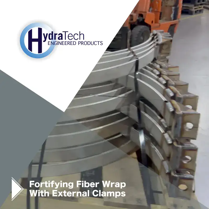 A test pipe wrapped in carbon fiber fabric, 'How To Install HydraWrap'