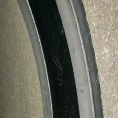 Technician walking through a pipe