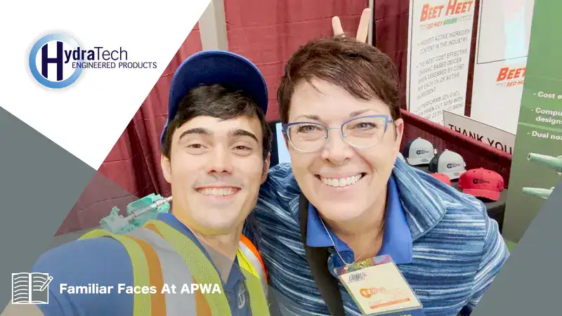 A HydraTite seal installed over a joint, 'Protecting A Municipality's Water Supply'