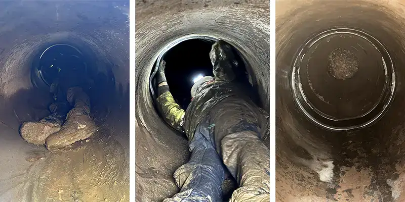 Installing HydraTite in a small diameter pipe
