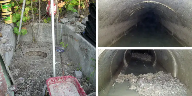 Examples of a large-diameter pipe restoration project