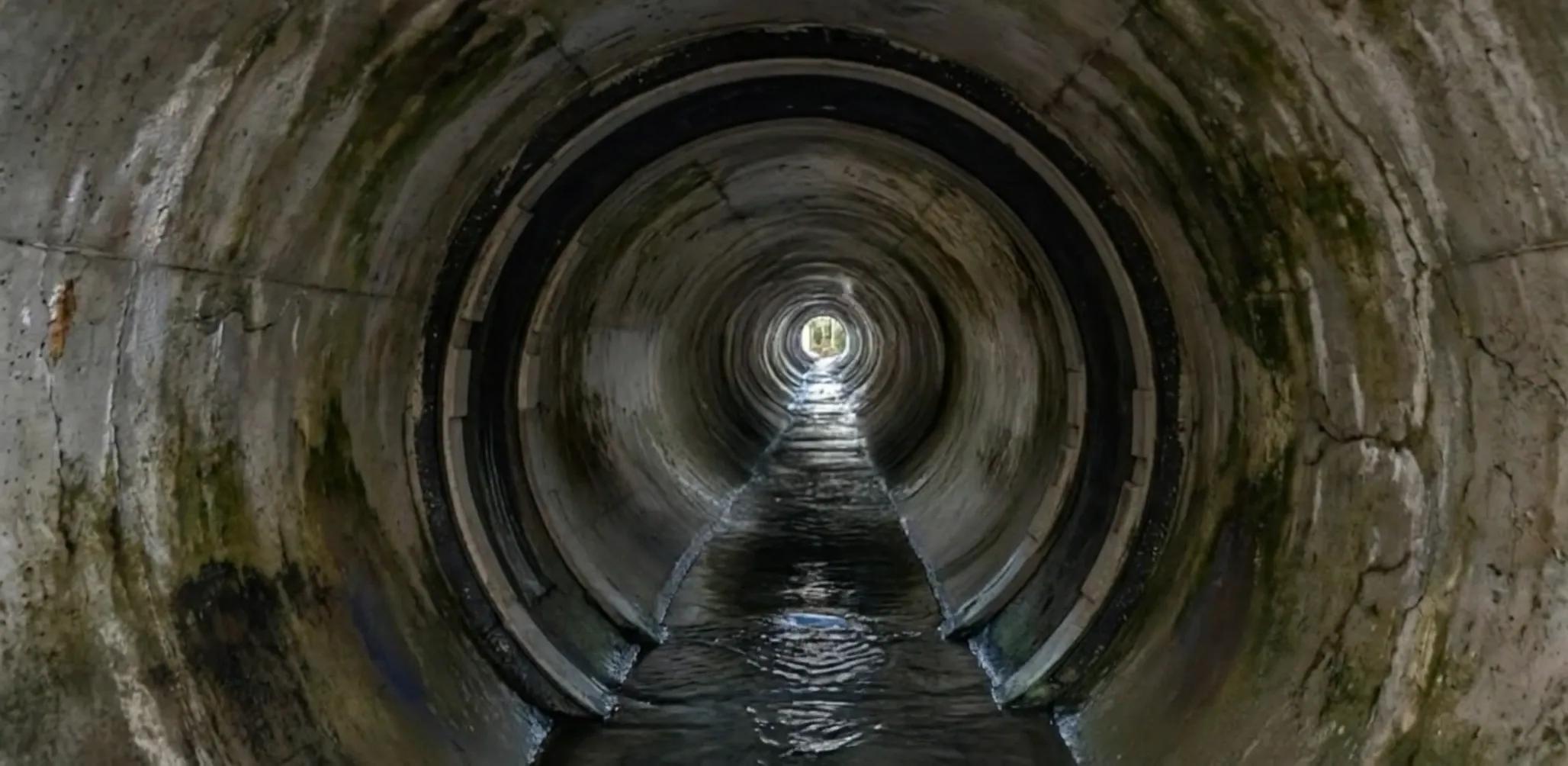 Inside the pipe view