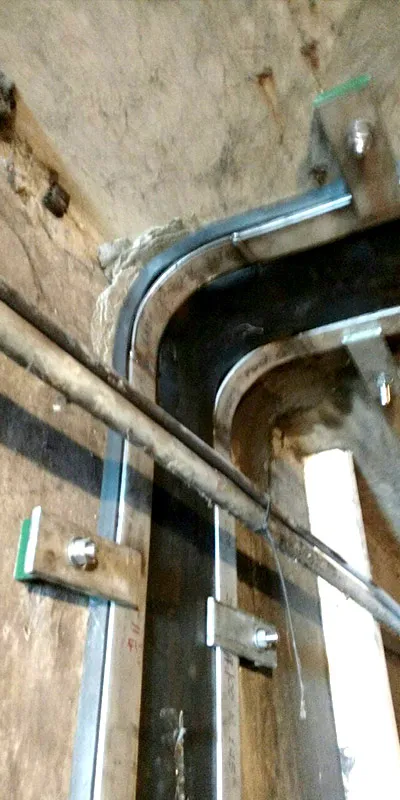 HydraTite installed in a box-shaped tunnel joint