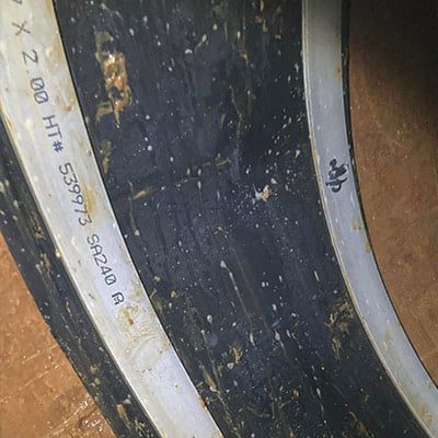 HydraTite sealing a joint in a water main