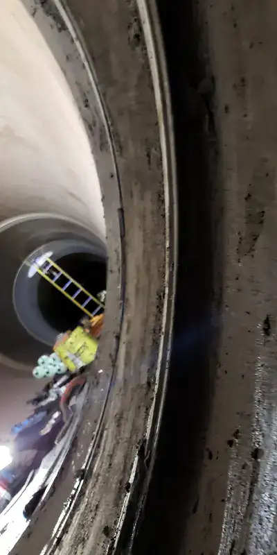 Repairing a joint in pipe with HydraTite