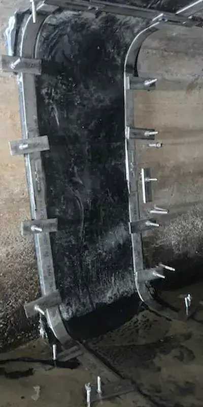 HydraTite installed in a box-shaped culvert