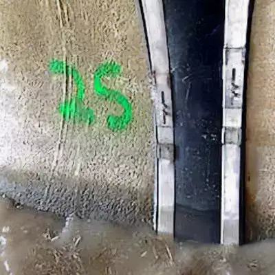 HydraTite seal installed over a joint in a culvert