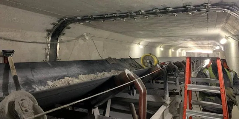 HydraTite installed over a joint in a box-shaped pipe