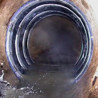 Interlocking HydraTite seals installed over a joint