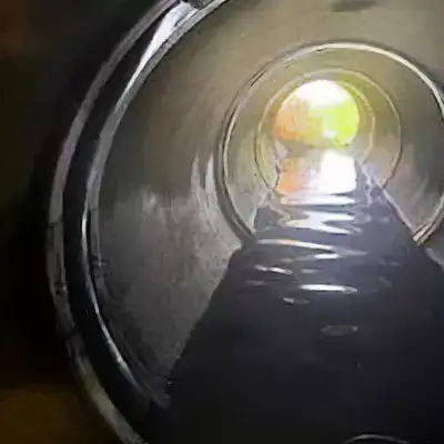 HydraTite seal installed over a joint in a culvert