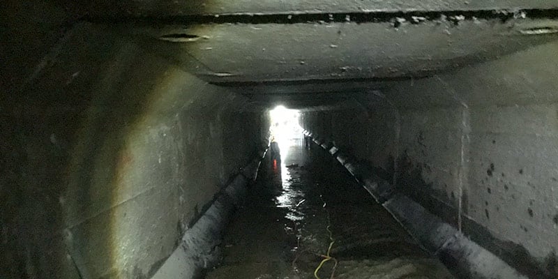 A box-shaped culvert