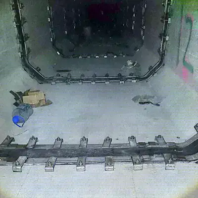 HydraTite internal pipe joint seals installed over joints in this box-shaped stormwater drain sump