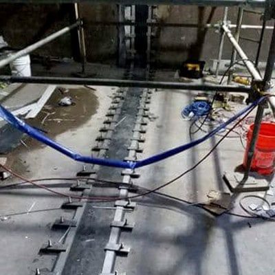 HydraTite installed over an expansion joint