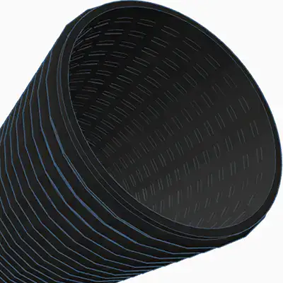 A simple 3d rendering of a ADS pipe section