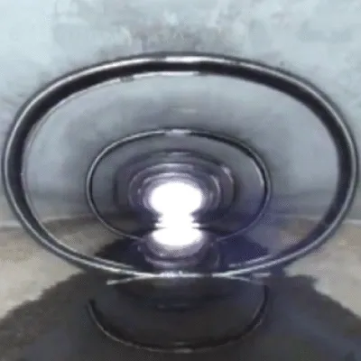 HydraTite seals preventing leaks in an elliptical pipe