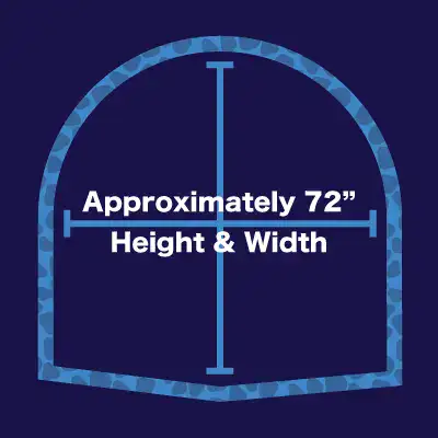 A diagram of an irregularly-shaped pipe