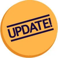An update notification