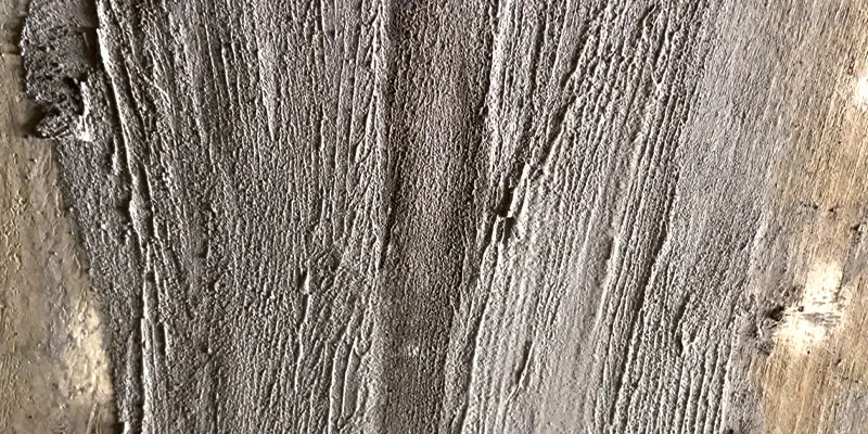 Concrete applied to the interior of a concrete pipe