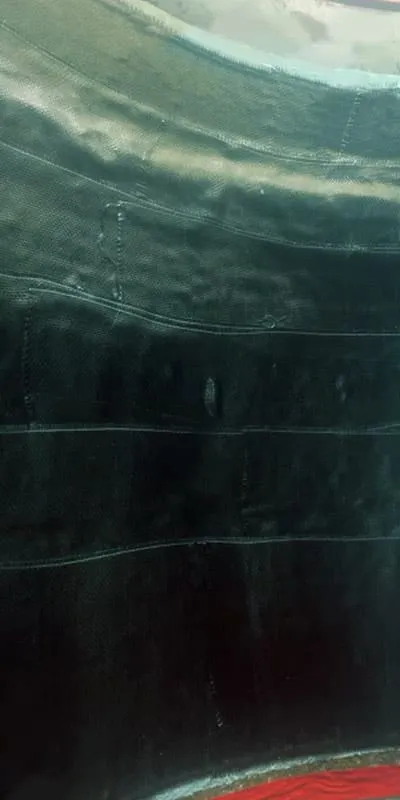 HydraWrap applied to the interior of a riser at a hydroelectric power plant riser