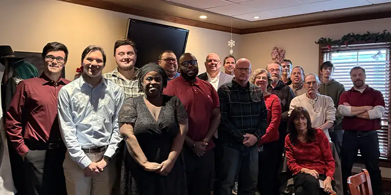 HydraTech gathered for the yearly Chrstimas lunch