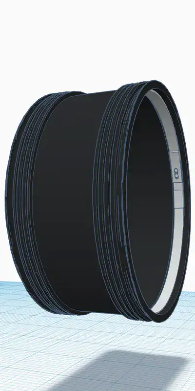 A simple 3d model of a HydraTite seal