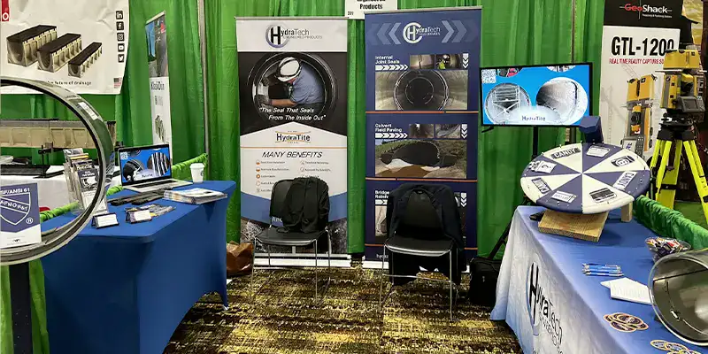 HydraTech Engineered Product's booth at OTEC