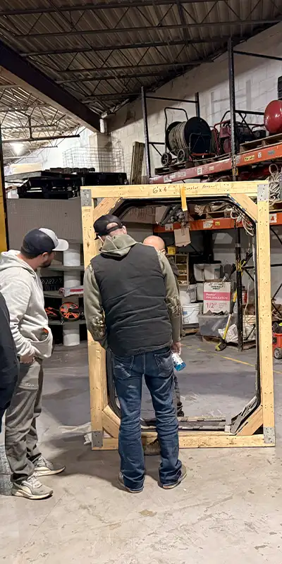 Explaining how a box seal is installed and how the process differs from the regular HydraTite installation