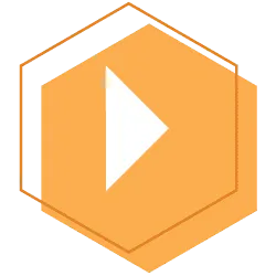 Simple logo for videos