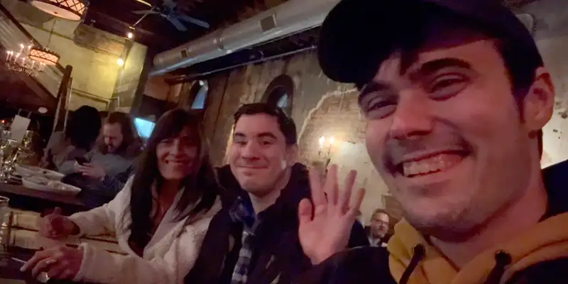 Three HydraTech employees taking a selfie