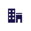 A simple building logo
